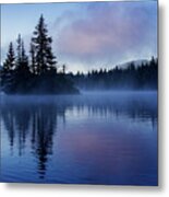 Misty Morning Metal Print