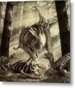 Mma Dino Style 2 Metal Print