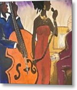 Mo Jazz Metal Print