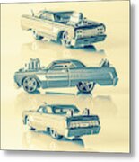 Model Impala Metal Print