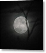 Moon Metal Print