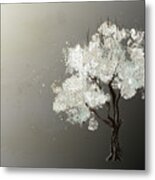 Moonlit Tree Metal Print
