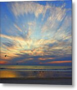 Morning Burst Metal Print