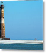 Morris Island Lighthouse 3 Metal Print