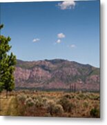 Mount Ogden Utah And De Moisy Peak Metal Print