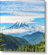 Mount Rainier Metal Print