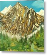 Mountain Glory Painting # 313 Metal Print