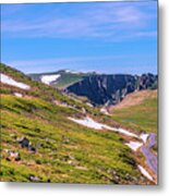 Mountain Road Metal Print