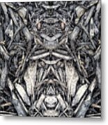 Mulch Man Metal Print