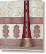 Music And Design In A Duet Metal Print