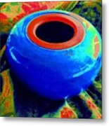 My Blue Bowl -  The  Gift Metal Print