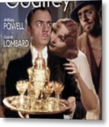 My Man Godfrey Color Poster Metal Print