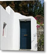 Mykonos, Greek Isles Metal Print