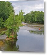 Mysterious Charm Of The River Metal Print