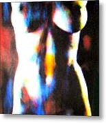 Naked Skin Metal Print