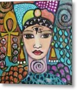 Nefertiti -free As A Bird Metal Print