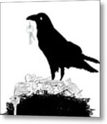 Nevermore To Be Found Metal Print