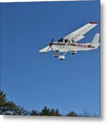 New Hampshire Fly - In Metal Print