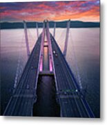 New Tappan Zee Bridge Metal Print