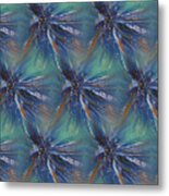 New Year - Blur Kaleidoscope Metal Print
