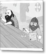 New Yorker March 25, 2024 Metal Print