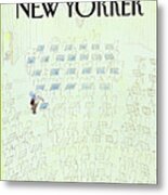 New Yorker October 20, 1986 Metal Print