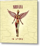 Nirvana Utero Album Cover Metal Print