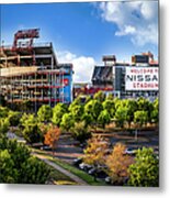 Nissan Stadium Metal Print