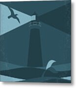 No1183 My The Lighthouse Minimal Movie Poster Metal Print