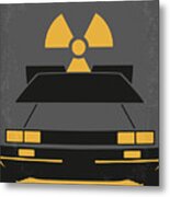 No183 My Back To The Future Minimal Movie Poster Metal Poster