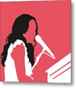 No252 My Norah Jones-mmup-notxt Metal Print