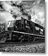 Norfolk And Southern Train Metal Print