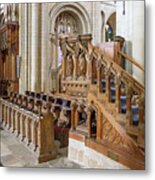 Norwich Cathedral Choir Stalls Metal Print
