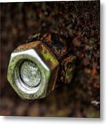 Nut-bolt-rust-lifeline Metal Print