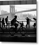 Nyc Excercise Metal Print