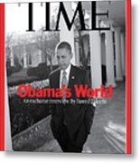 Obama's World View, 2012 Metal Print