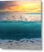 Ocean Beach Sunset Photo 193 Metal Print