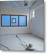 Old Building Being Converted To School Metal Print