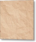 Old Paper Texture Background Metal Print