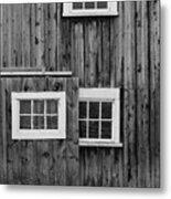 Old Vermont Wooden Barn Metal Print