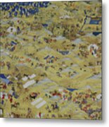 One Day In Mongolia Metal Print
