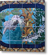 Harbor Seal Mural - Catalina Metal Print