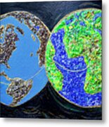 Our Earth Our Choice - Horitzontal Metal Print