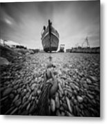 Our Lady Fishing Boat, Hasting, Sussex. Metal Print