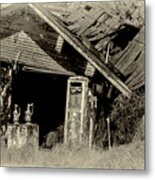 Out Of Gas Metal Print