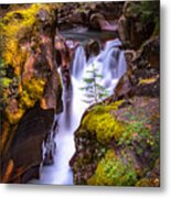 Out On A Ledge Metal Print