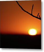 Outback Sunset 1 Metal Print