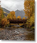 Over The River Metal Print