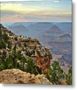 Overlooking Isis Temple Metal Print