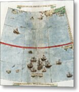 Pacific Ocean, 1587 Metal Print